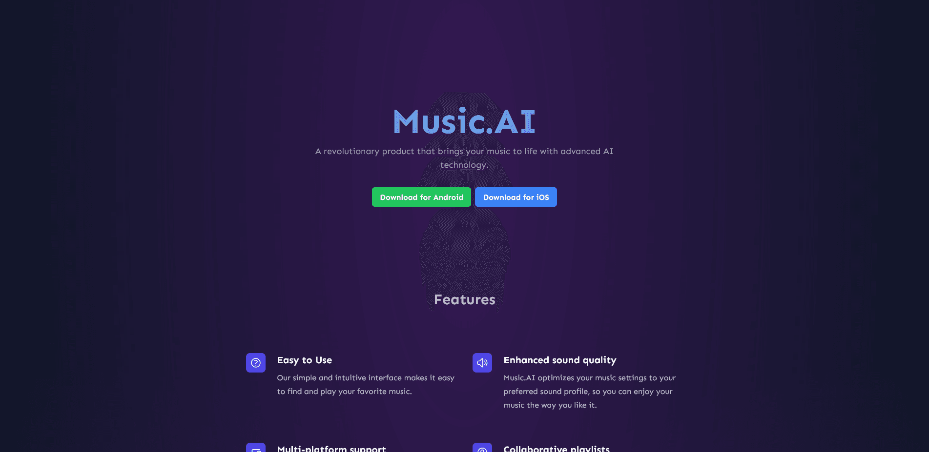 Music AI banner